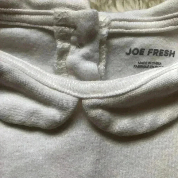Joe Fresh White Diaper  Shirt Size 12-18 Months - Picture 5 of 16